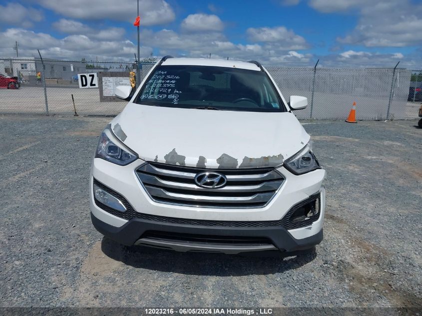 2014 Hyundai Santa Fe Sport VIN: 5XYZT3LB6EG212383 Lot: 12023216