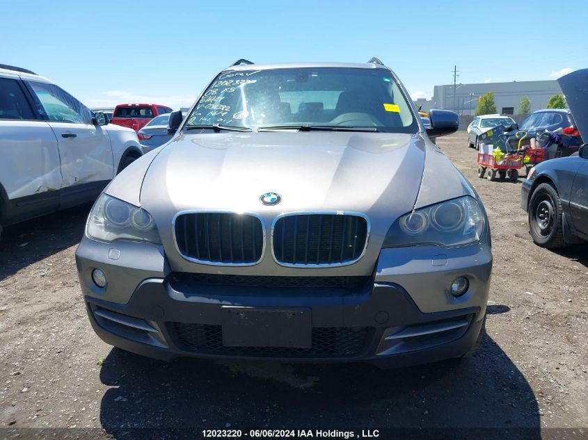 2008 BMW X5 VIN: 5UXFE43598L034392 Lot: 12023220