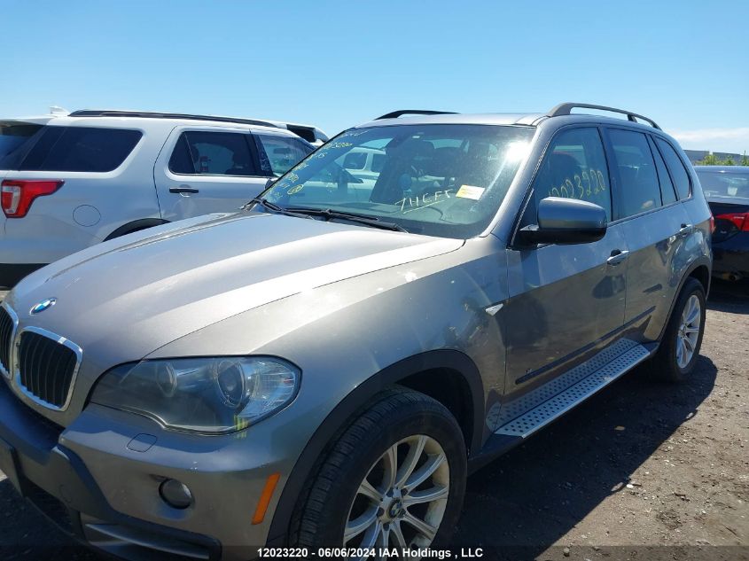 2008 BMW X5 VIN: 5UXFE43598L034392 Lot: 12023220