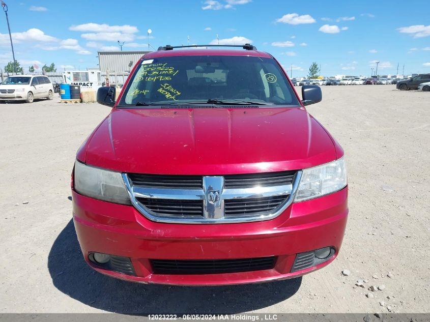 2009 Dodge Journey Se VIN: 3D4GG47B09T164926 Lot: 12023222