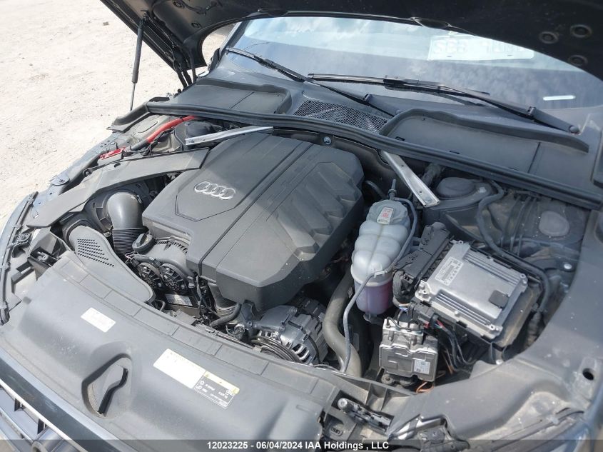 2022 Audi A4 Premium 40 VIN: WAUABBF47NN009953 Lot: 12023225