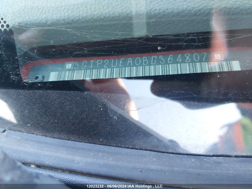 2011 GMC Sierra 1500 VIN: 3GTP2UEA0BG364807 Lot: 12023232