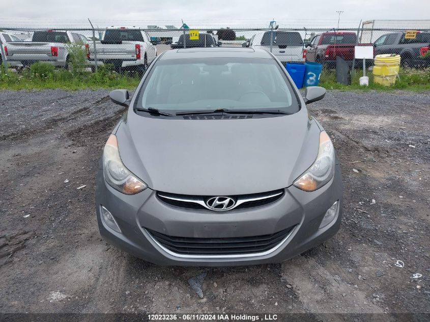 2013 Hyundai Elantra Gls VIN: 5NPDH4AE1DH183381 Lot: 12023236