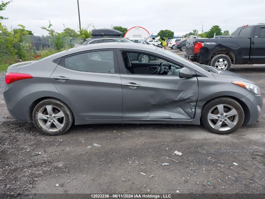 2013 Hyundai Elantra Gls VIN: 5NPDH4AE1DH183381 Lot: 12023236