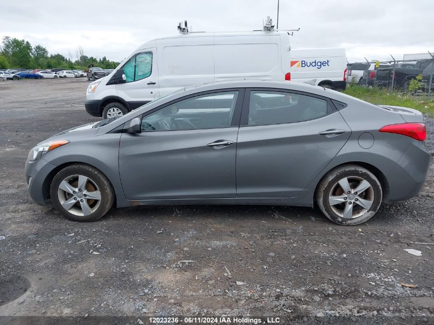 2013 Hyundai Elantra Gls VIN: 5NPDH4AE1DH183381 Lot: 12023236