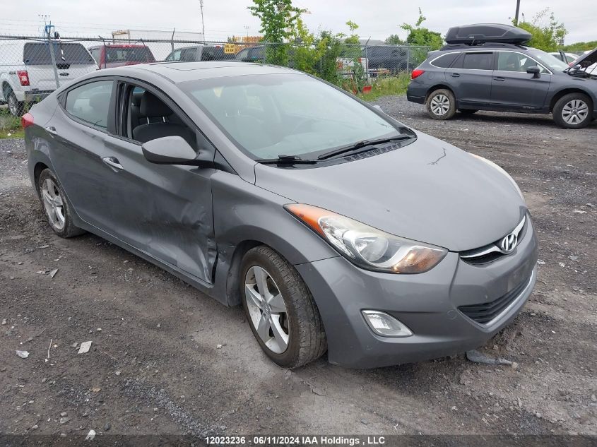 2013 Hyundai Elantra Gls VIN: 5NPDH4AE1DH183381 Lot: 12023236