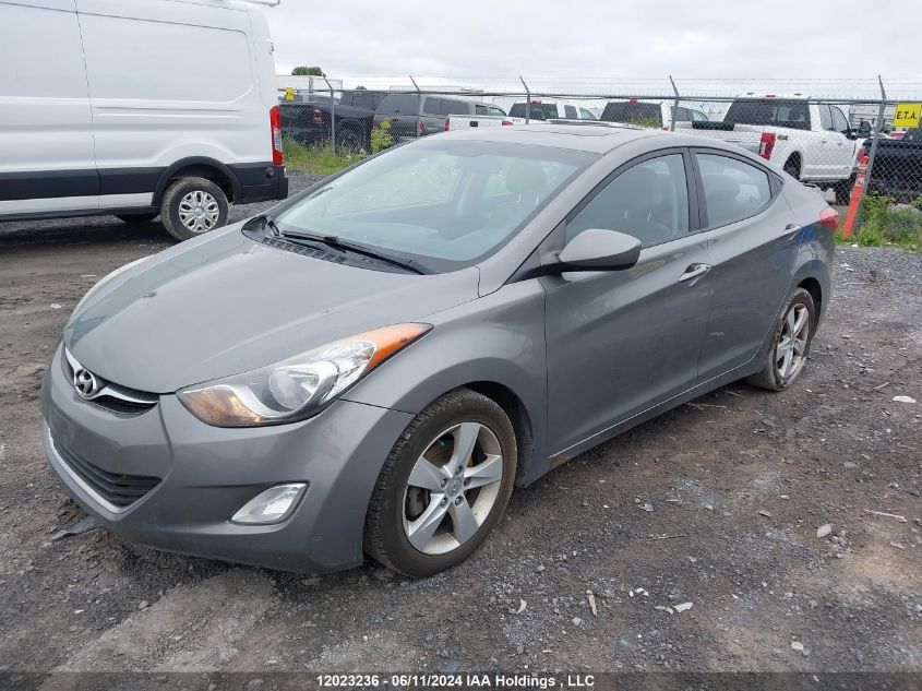 2013 Hyundai Elantra Gls VIN: 5NPDH4AE1DH183381 Lot: 12023236