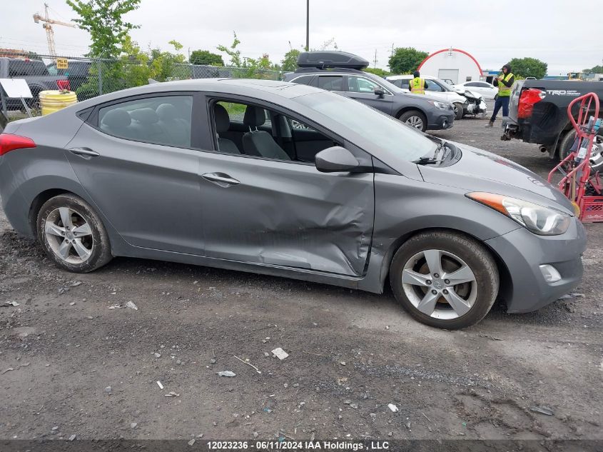 2013 Hyundai Elantra Gls VIN: 5NPDH4AE1DH183381 Lot: 12023236