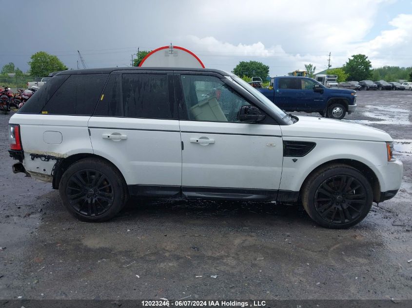 2013 Land Rover Range Rover Sport VIN: SALSK2D4XDA770677 Lot: 12023246