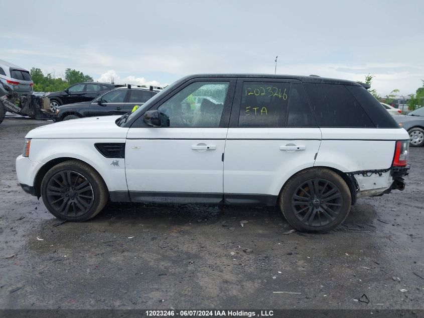 2013 Land Rover Range Rover Sport VIN: SALSK2D4XDA770677 Lot: 12023246