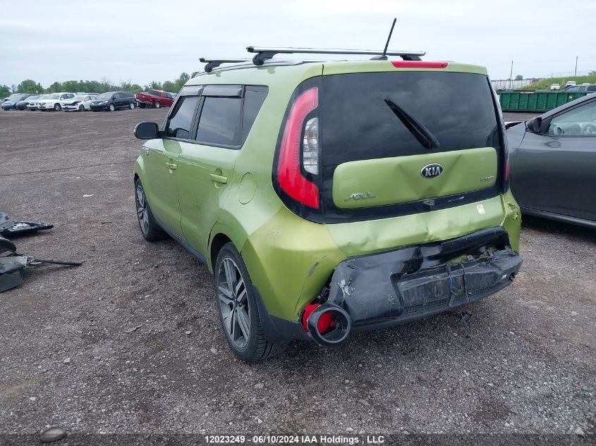 2016 Kia Soul VIN: KNDJX3A52G7869891 Lot: 12023249