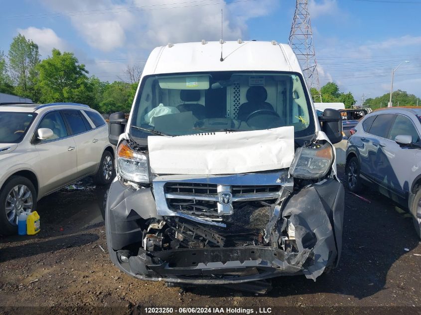2018 Ram Promaster 2500 High Roof VIN: 3C6TRVDGXJE120797 Lot: 12023250