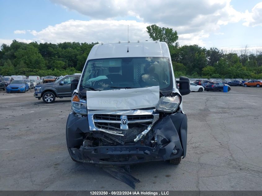 2018 Ram Promaster 2500 High Roof VIN: 3C6TRVDGXJE120797 Lot: 12023250