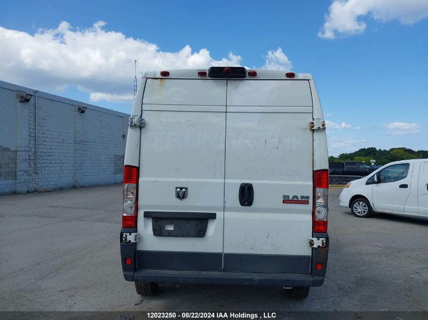 2018 Ram Promaster 2500 High Roof VIN: 3C6TRVDGXJE120797 Lot: 12023250