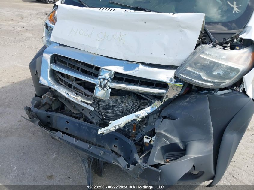 2018 Ram Promaster 2500 High Roof VIN: 3C6TRVDGXJE120797 Lot: 12023250