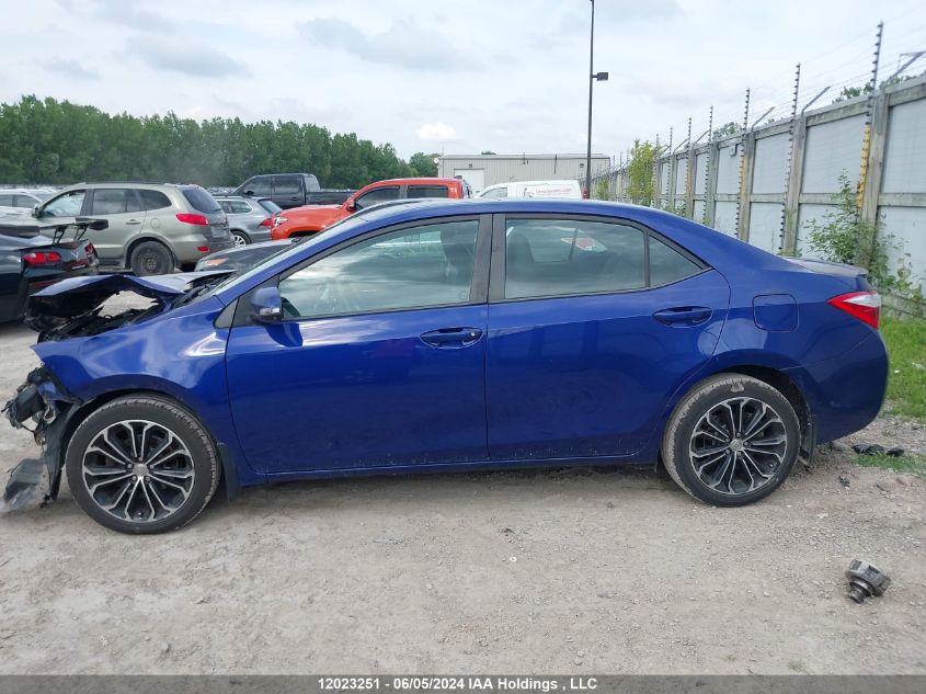 2014 Toyota Corolla S VIN: 2T1BURHE1EC088295 Lot: 12023251