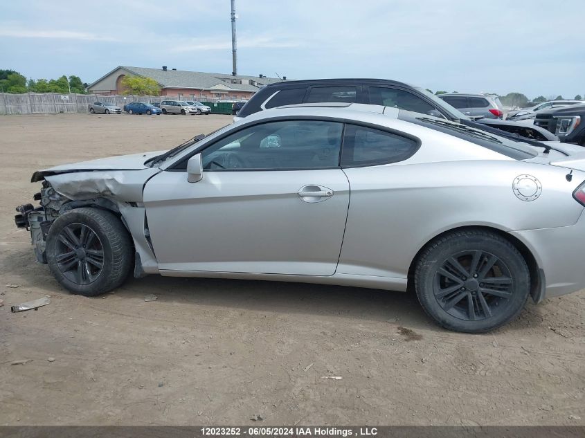 2008 Hyundai Tiburon VIN: KMHHM65D18U278881 Lot: 12023252