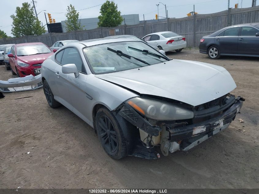 2008 Hyundai Tiburon VIN: KMHHM65D18U278881 Lot: 12023252