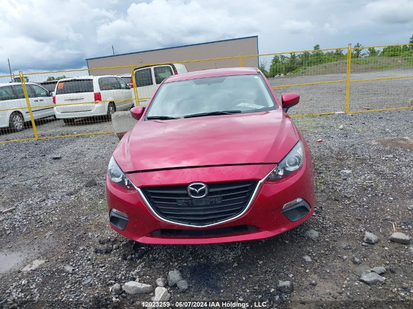 2014 Mazda Mazda3 VIN: 3MZBM1L7XEM121289 Lot: 12023259