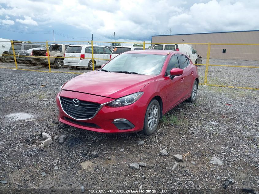 2014 Mazda Mazda3 VIN: 3MZBM1L7XEM121289 Lot: 12023259