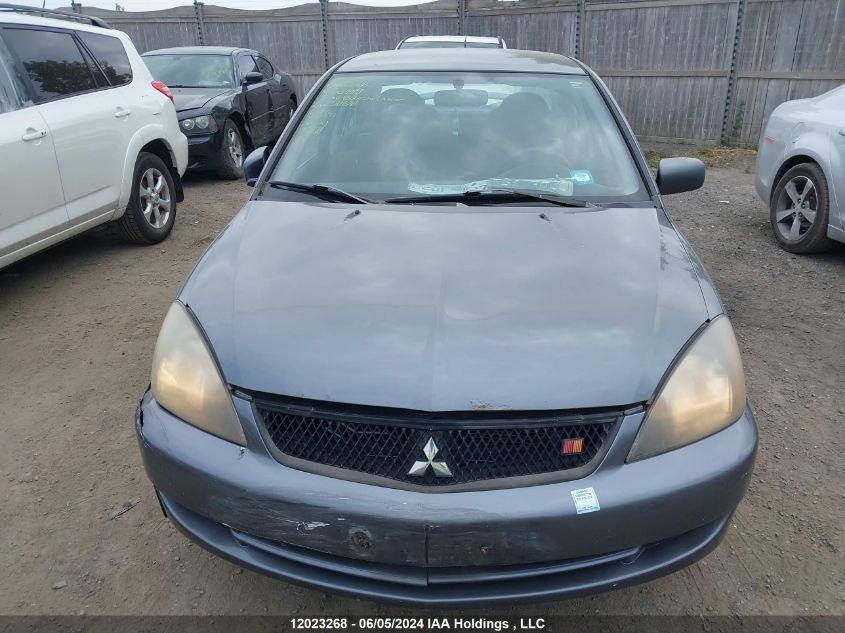 2006 Mitsubishi Lancer VIN: JA3AJ66F26U603919 Lot: 12023268