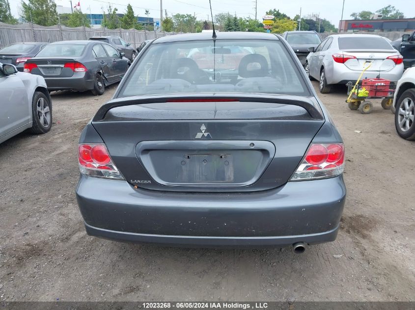 2006 Mitsubishi Lancer VIN: JA3AJ66F26U603919 Lot: 12023268