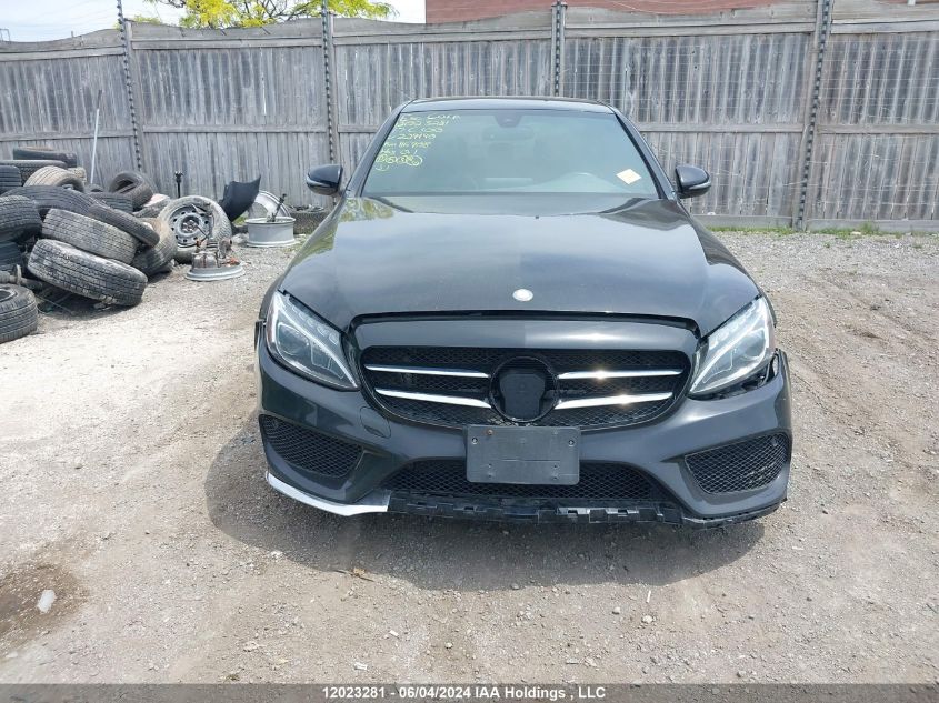 2017 Mercedes-Benz C 300 4Matic VIN: 55SWF4KB5HU229140 Lot: 12023281