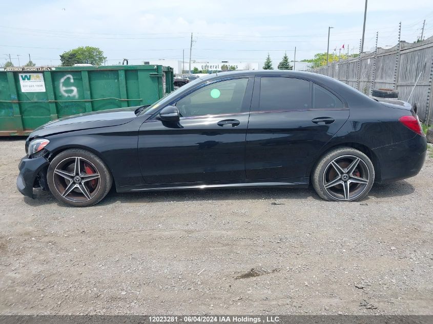 2017 Mercedes-Benz C 300 4Matic VIN: 55SWF4KB5HU229140 Lot: 12023281