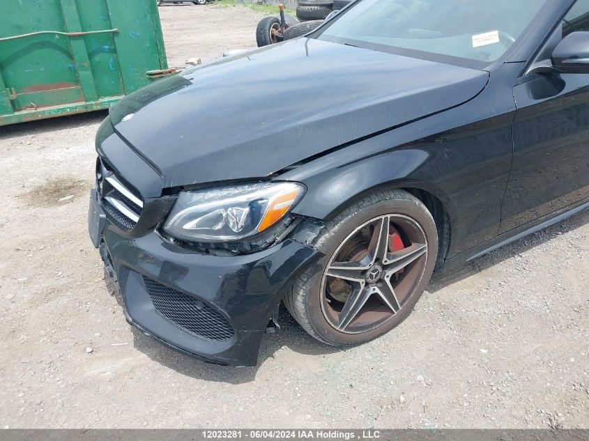 2017 Mercedes-Benz C 300 4Matic VIN: 55SWF4KB5HU229140 Lot: 12023281
