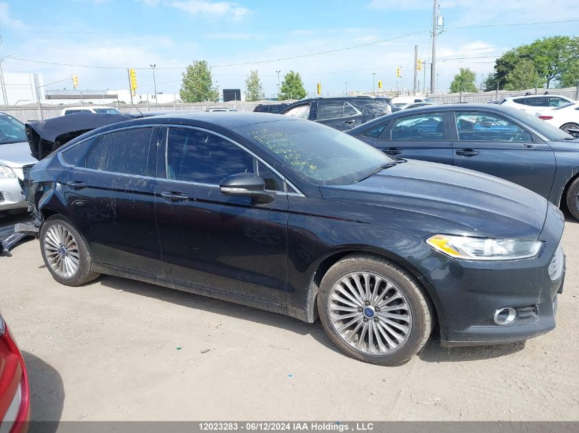 2015 Ford Fusion Titanium VIN: 3FA6P0D96FR100651 Lot: 12023283