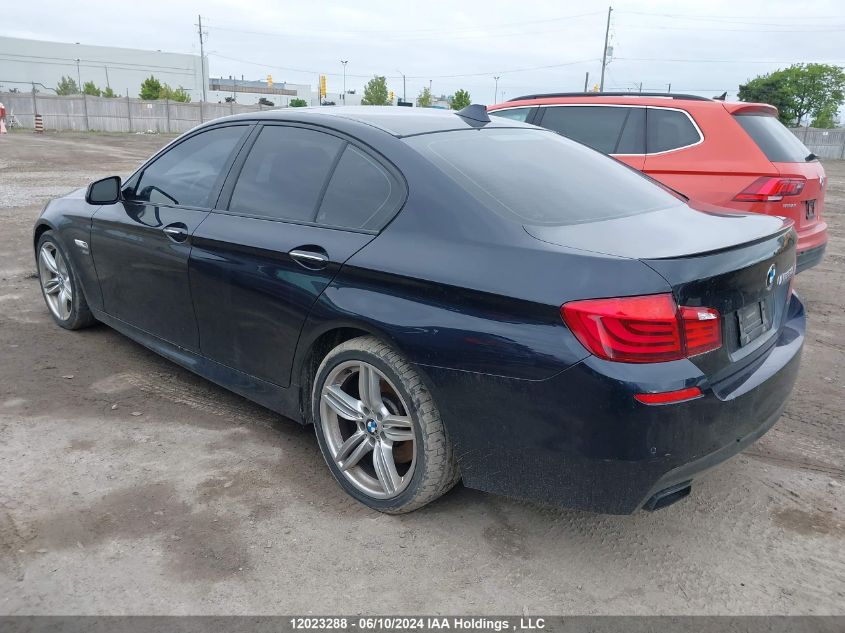 2011 BMW 5 Series VIN: WBAFU9C5XBC785622 Lot: 12023288