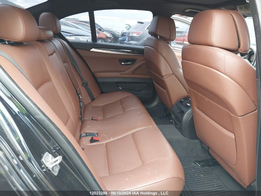 2011 BMW 5 Series VIN: WBAFU9C5XBC785622 Lot: 12023288