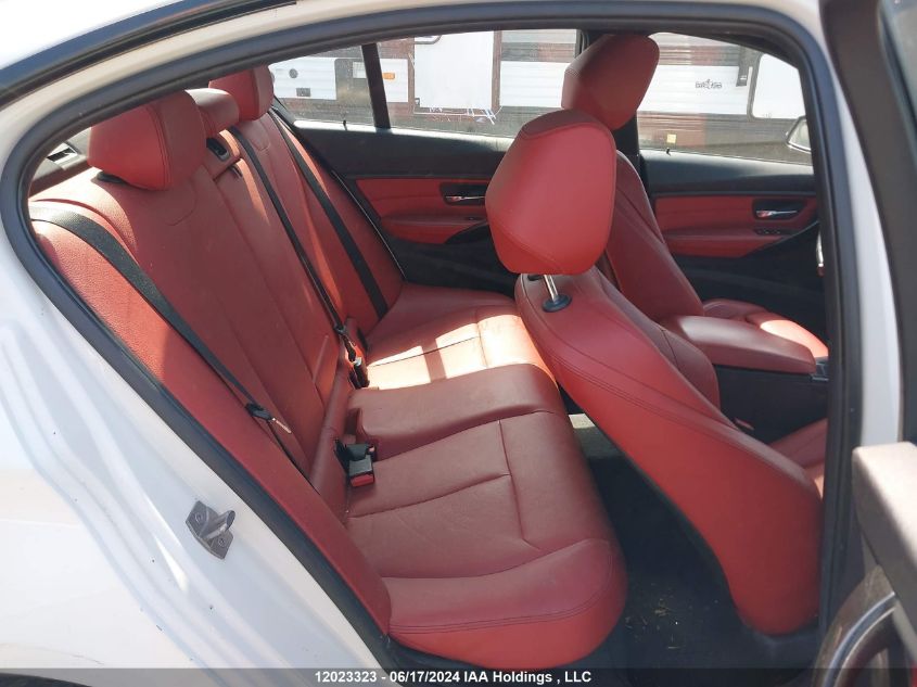 2013 BMW 3 Series VIN: WBA3B3C53DF531838 Lot: 12023323