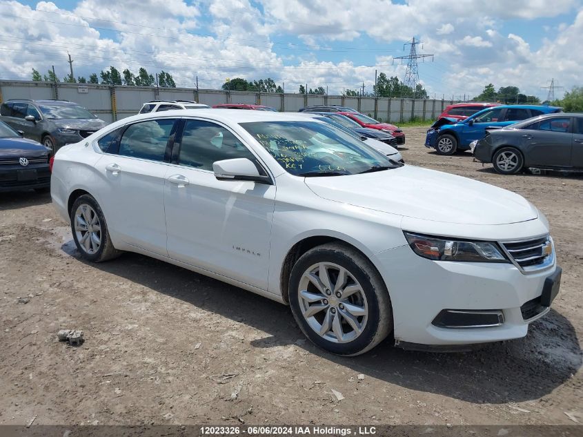 2017 Chevrolet Impala Lt VIN: 2G1105SA0H9134170 Lot: 12023326