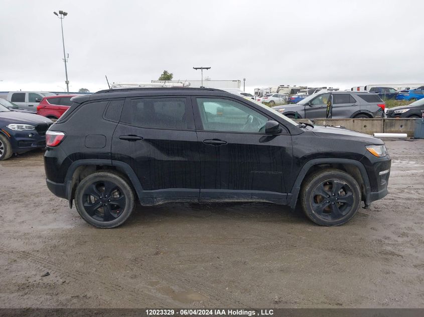 2019 Jeep Compass North VIN: 3C4NJCBB7KT677586 Lot: 12023329