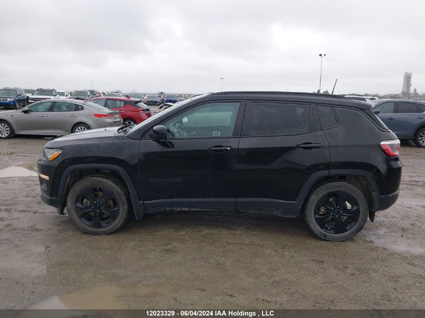 2019 Jeep Compass North VIN: 3C4NJCBB7KT677586 Lot: 12023329
