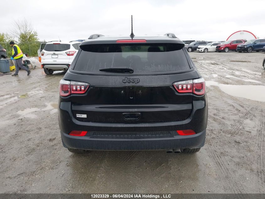 2019 Jeep Compass North VIN: 3C4NJCBB7KT677586 Lot: 12023329