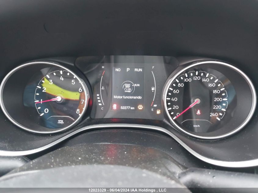 2019 Jeep Compass North VIN: 3C4NJCBB7KT677586 Lot: 12023329