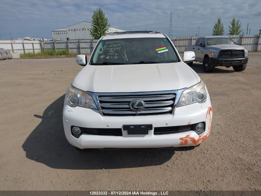 2010 Lexus Gx 460 Ultra Premium VIN: JTJJM7FX3A5006818 Lot: 12023332