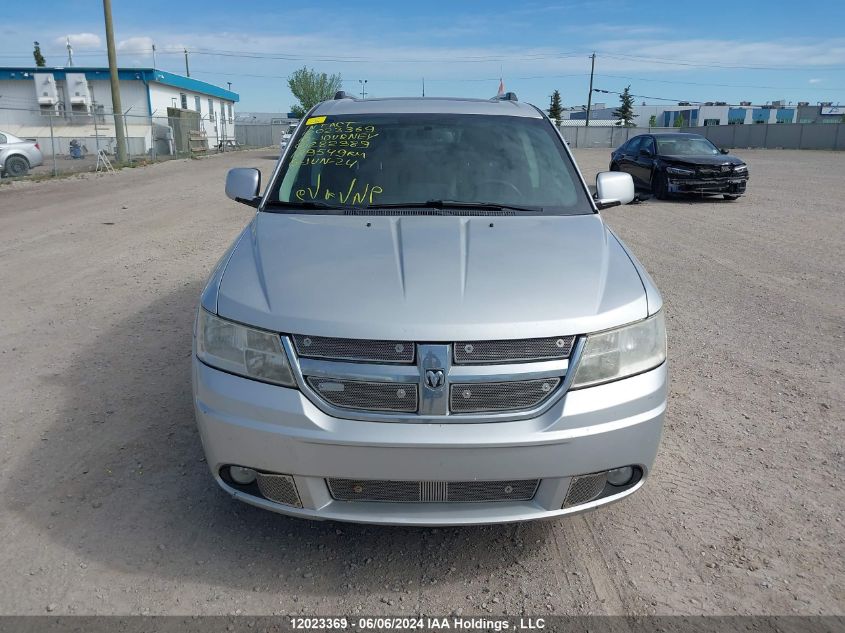 2010 Dodge Journey R/T VIN: 3D4PH6FV8AT282389 Lot: 12023369