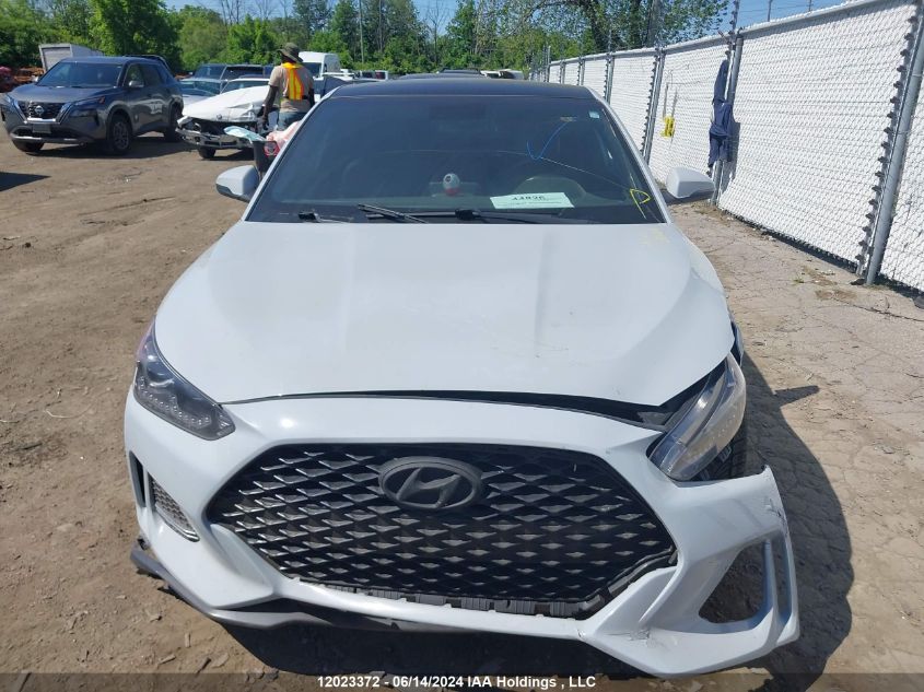 2020 Hyundai Veloster Turbo/Turbo R-Spec/Turbo Ultimate VIN: KMHTH6AB9LU028767 Lot: 12023372