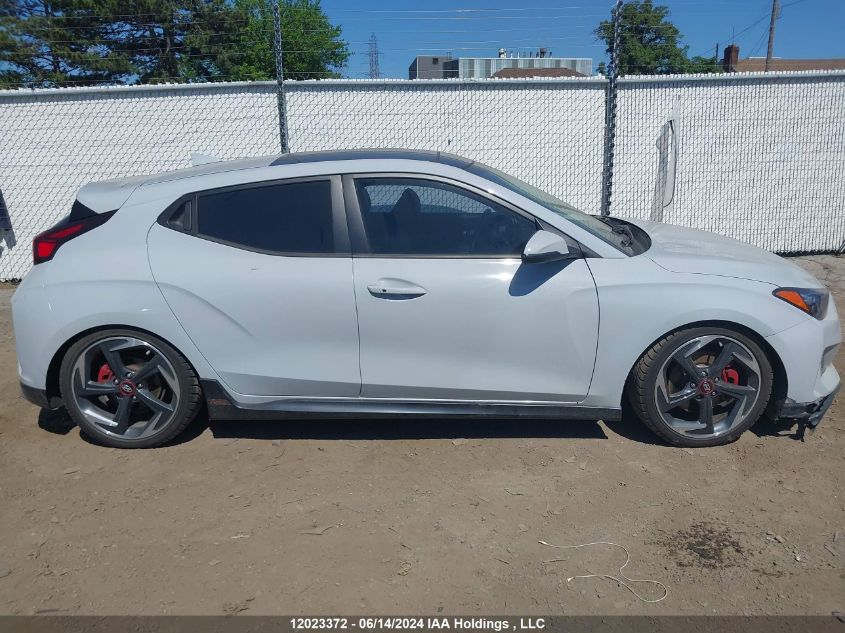 2020 Hyundai Veloster Turbo/Turbo R-Spec/Turbo Ultimate VIN: KMHTH6AB9LU028767 Lot: 12023372