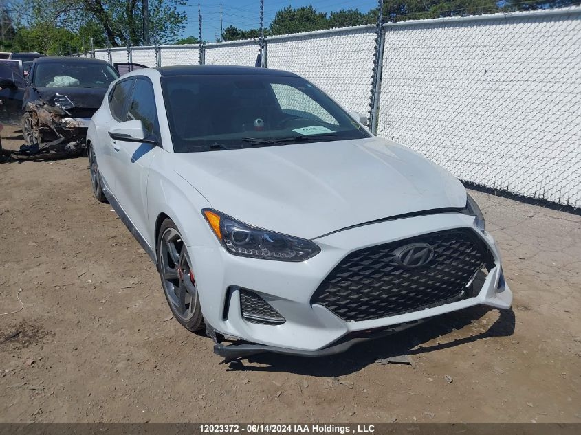 2020 Hyundai Veloster Turbo/Turbo R-Spec/Turbo Ultimate VIN: KMHTH6AB9LU028767 Lot: 12023372