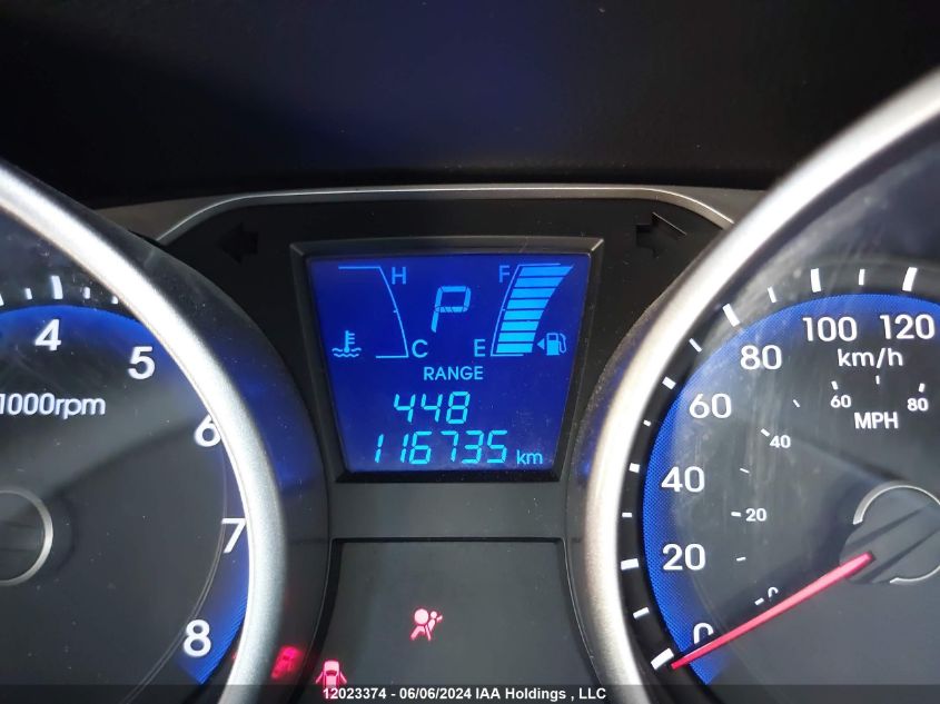 2014 Hyundai Tucson Gls/Limited/Se VIN: KM8JU3AG3EU790105 Lot: 12023374