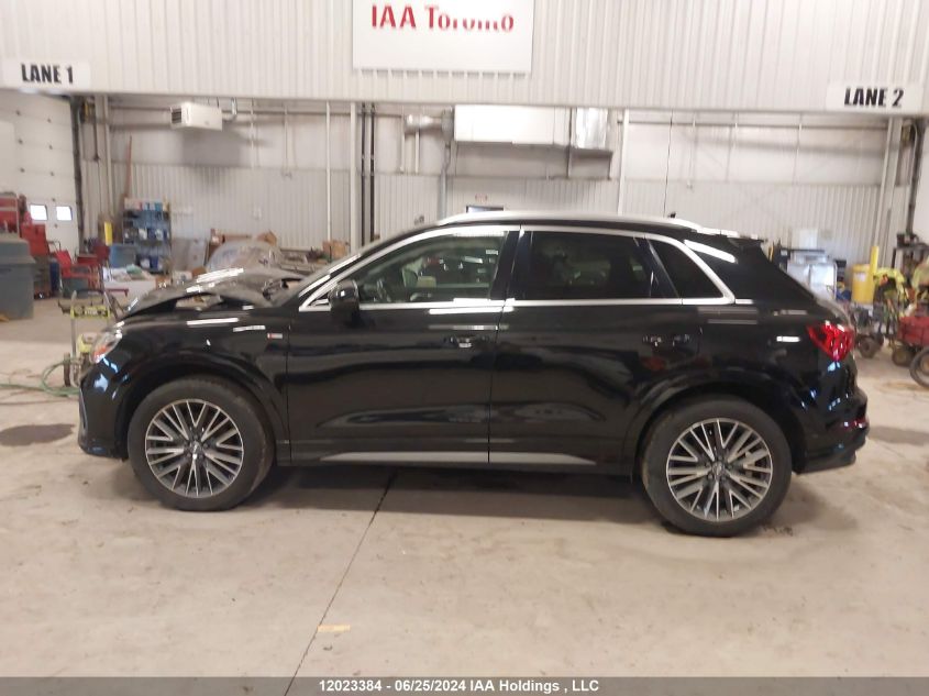 2020 Audi Q3 Prestige S-Line VIN: WA1FECF38L1084205 Lot: 12023384