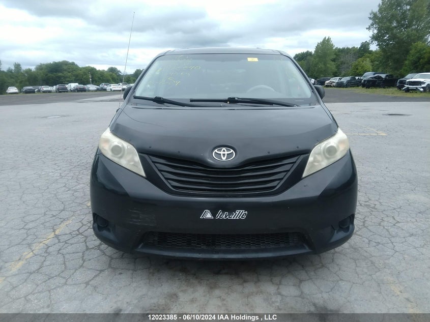 2011 Toyota Sienna VIN: 5TDZK3DCXBS075540 Lot: 12023385