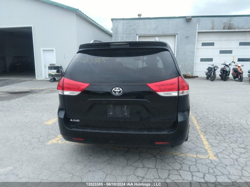 2011 Toyota Sienna VIN: 5TDZK3DCXBS075540 Lot: 12023385