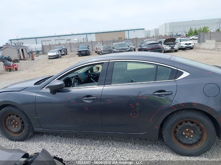 2015 Mazda Mazda6 VIN: JM1GJ1W58F1196857 Lot: 12023387