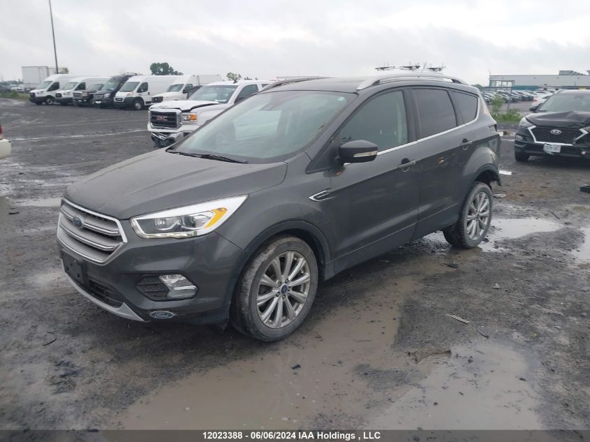 2017 Ford Escape VIN: 1FMCU9J95HUD60982 Lot: 12023388