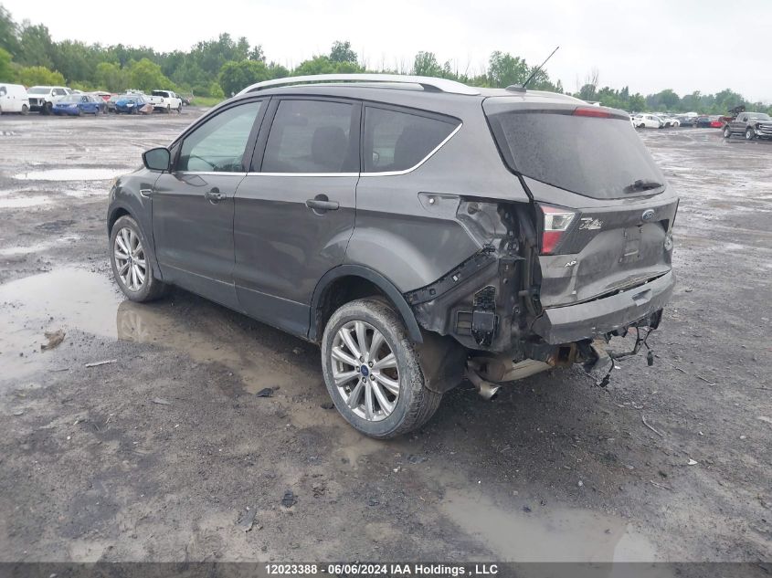 2017 Ford Escape VIN: 1FMCU9J95HUD60982 Lot: 12023388